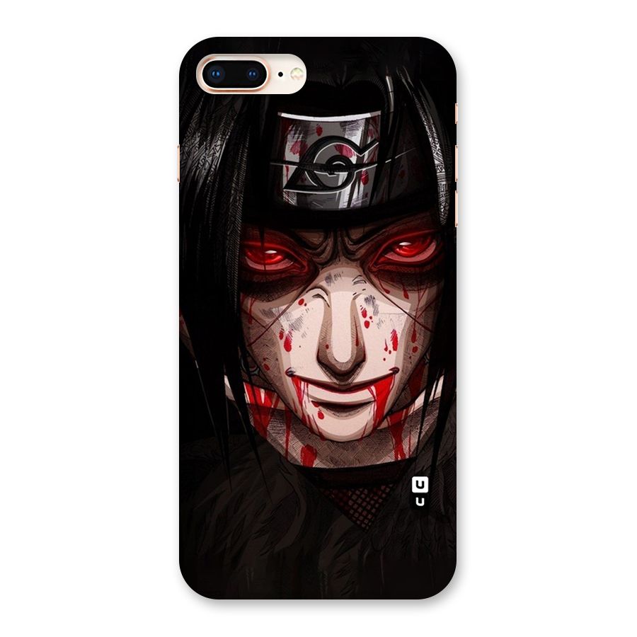 Itachi Uchiha Red Eyes Back Case for iPhone 8 Plus
