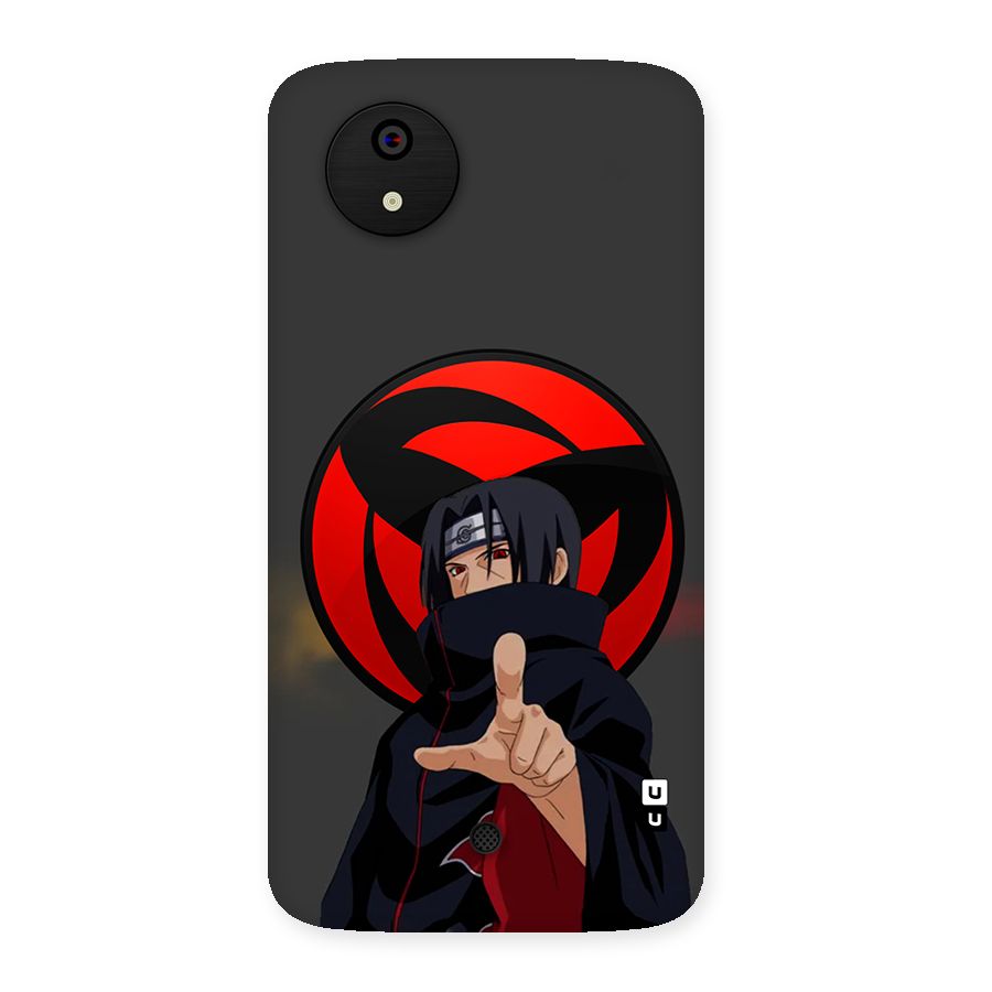 Itachi Uchiha With sharingan Back Case for Canvas A1  AQ4501