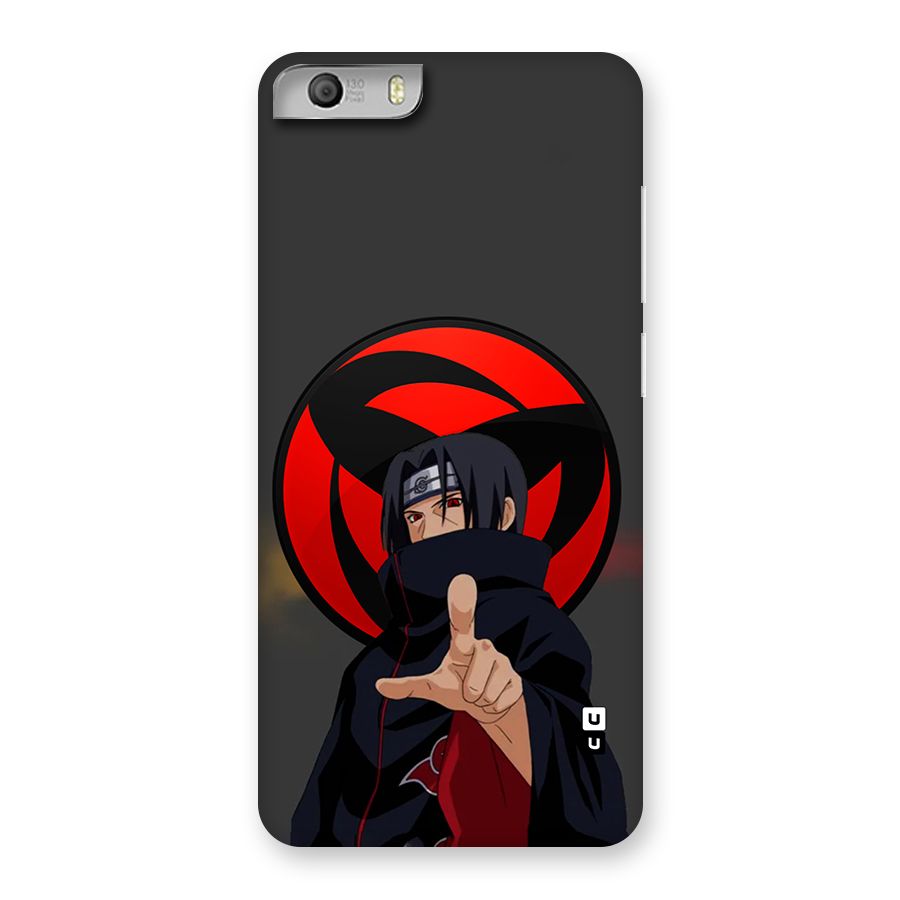 Itachi Uchiha With sharingan Back Case for Canvas Knight 2