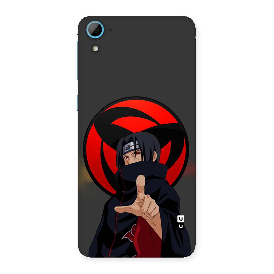 Itachi Uchiha With sharingan Back Case for Desire 826