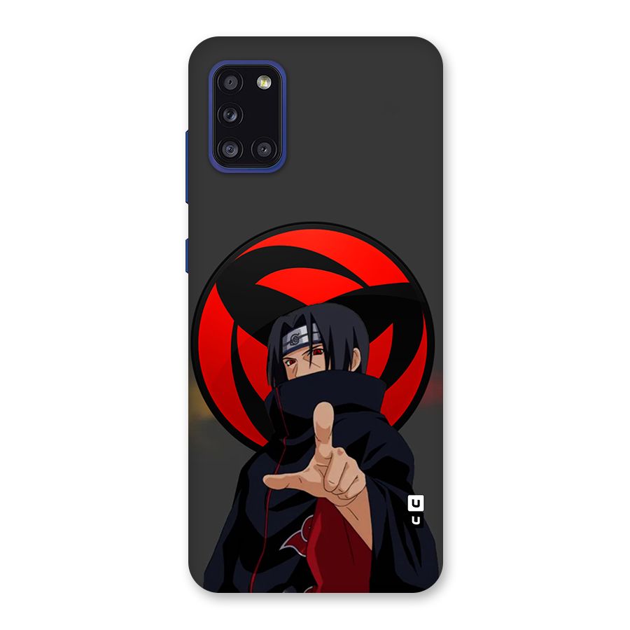 Itachi Uchiha With sharingan Back Case for Galaxy A31