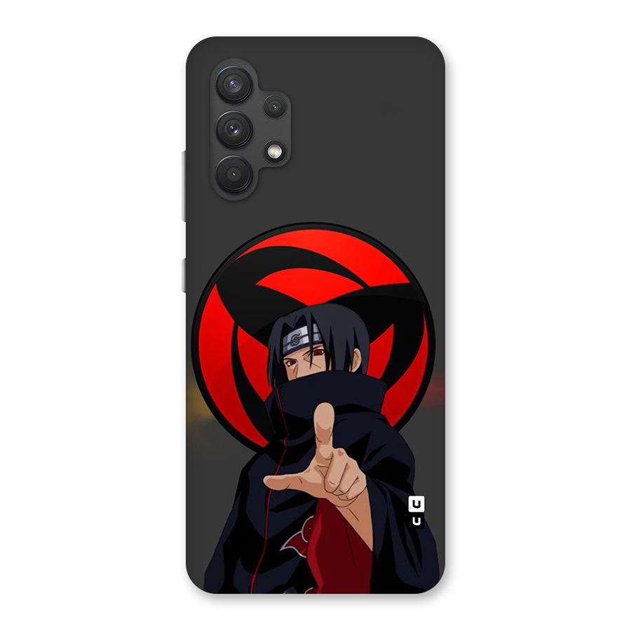 Itachi Uchiha With sharingan Back Case for Galaxy A32
