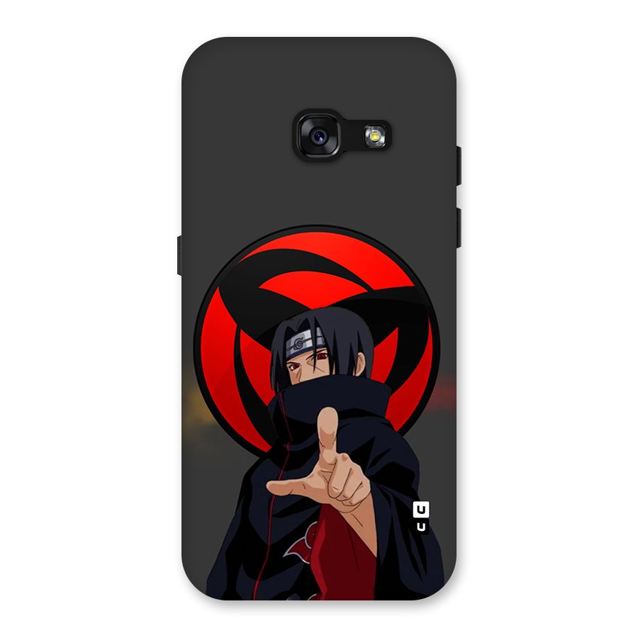 Itachi Uchiha With sharingan Back Case for Galaxy A3 (2017)