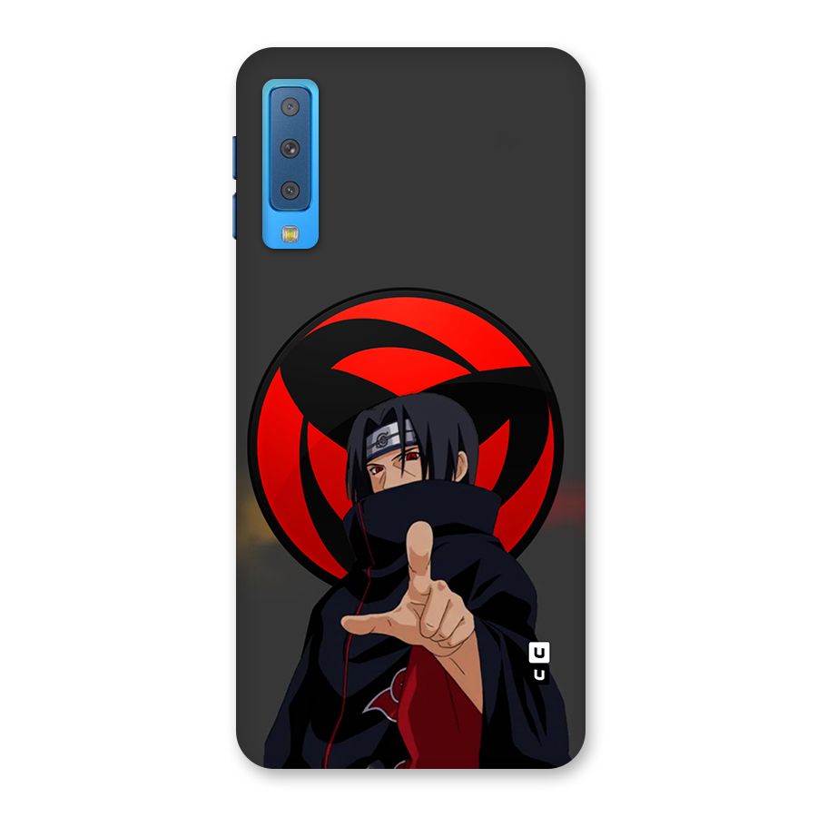 Itachi Uchiha With sharingan Back Case for Galaxy A7 (2018)