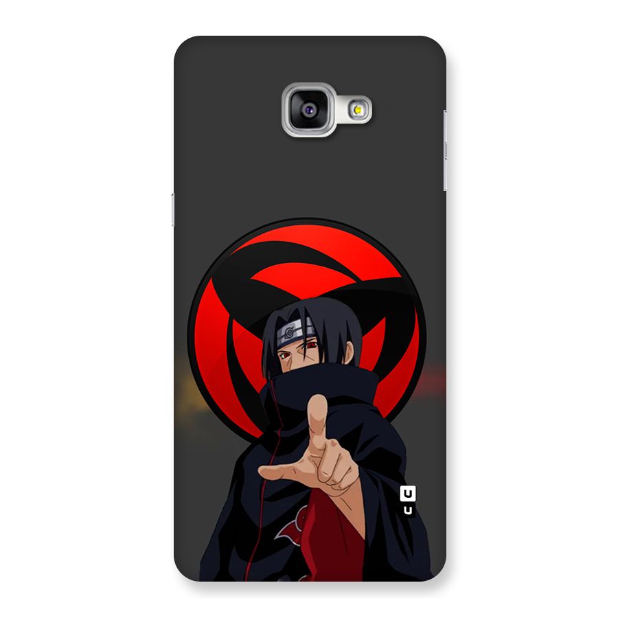 Itachi Uchiha With sharingan Back Case for Galaxy A9