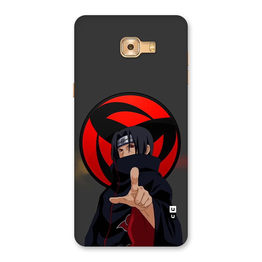 Itachi Uchiha With sharingan Back Case for Galaxy C9 Pro