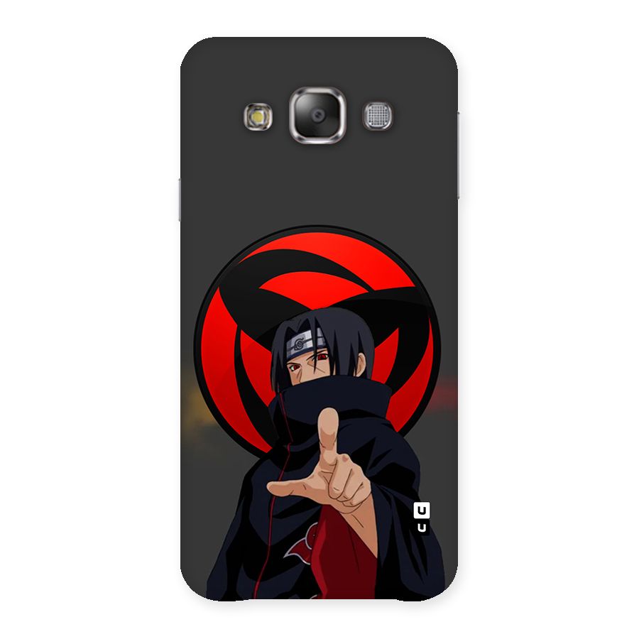 Itachi Uchiha With sharingan Back Case for Galaxy E7