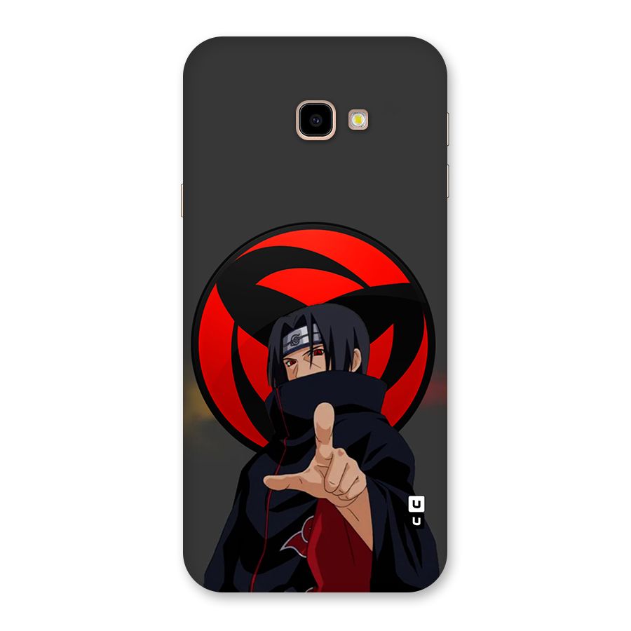 Itachi Uchiha With sharingan Back Case for Galaxy J4 Plus