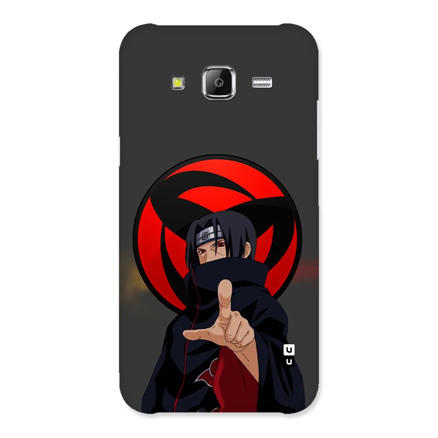 Itachi Uchiha With sharingan Back Case for Galaxy J5