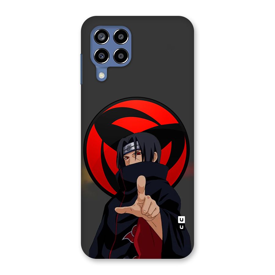 Itachi Uchiha With sharingan Back Case for Galaxy M53 5G