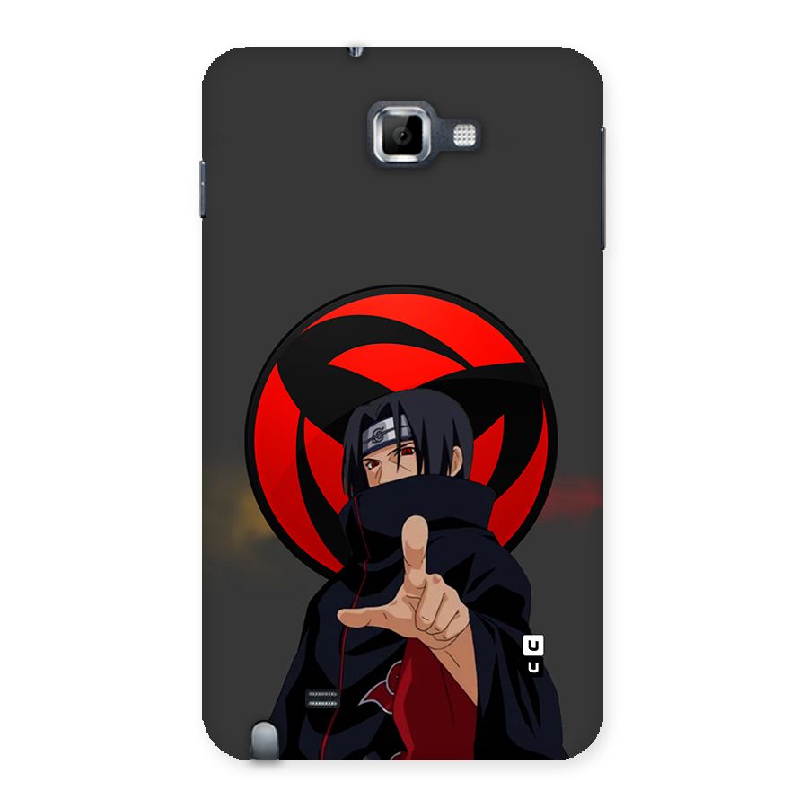 Itachi Uchiha With sharingan Back Case for Galaxy Note