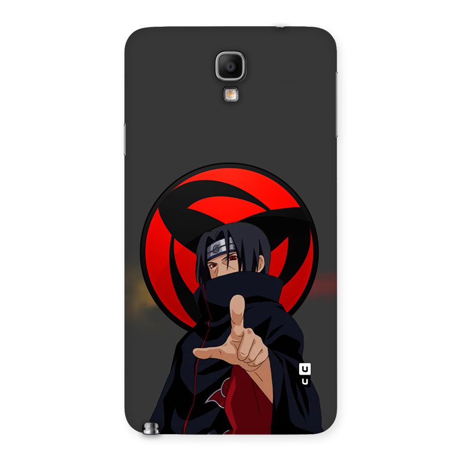 Itachi Uchiha With sharingan Back Case for Galaxy Note 3 Neo