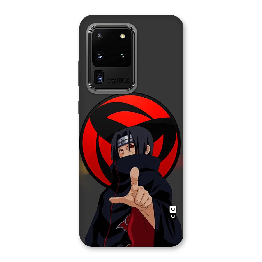 Itachi Uchiha With sharingan Back Case for Galaxy S20 Ultra