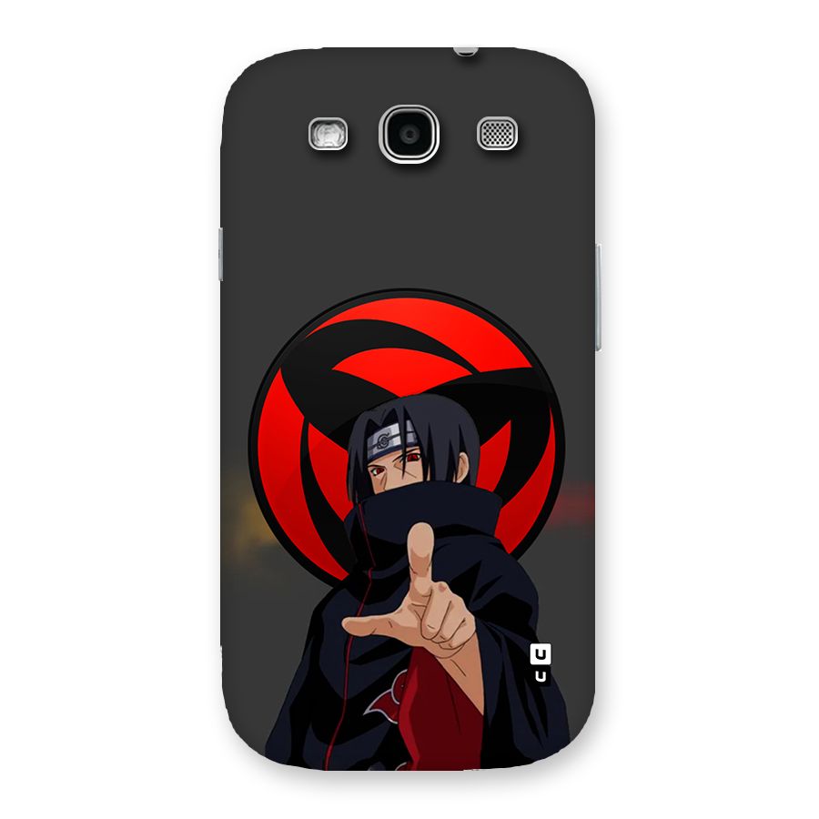Itachi Uchiha With sharingan Back Case for Galaxy S3