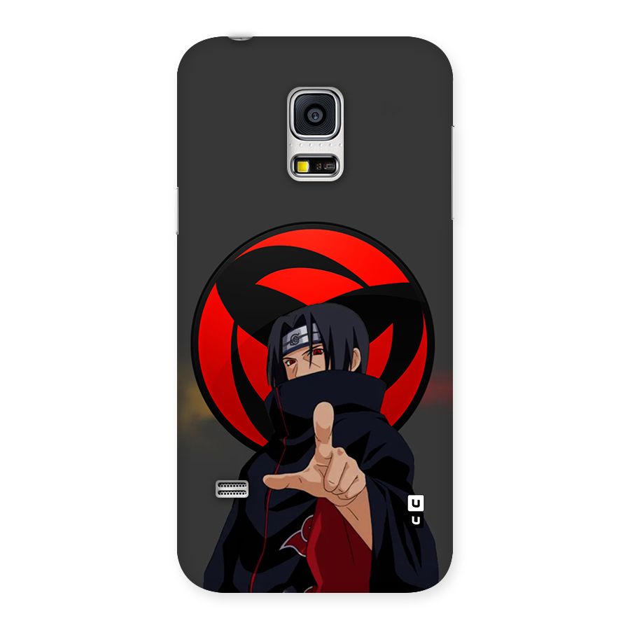 Itachi Uchiha With sharingan Back Case for Galaxy S5 Mini