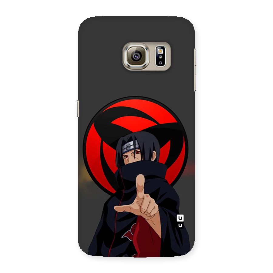 Itachi Uchiha With sharingan Back Case for Galaxy S6 edge