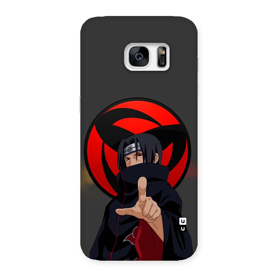 Itachi Uchiha With sharingan Back Case for Galaxy S7 Edge