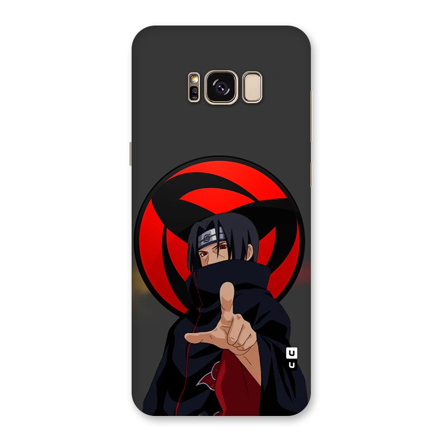 Itachi Uchiha With sharingan Back Case for Galaxy S8 Plus