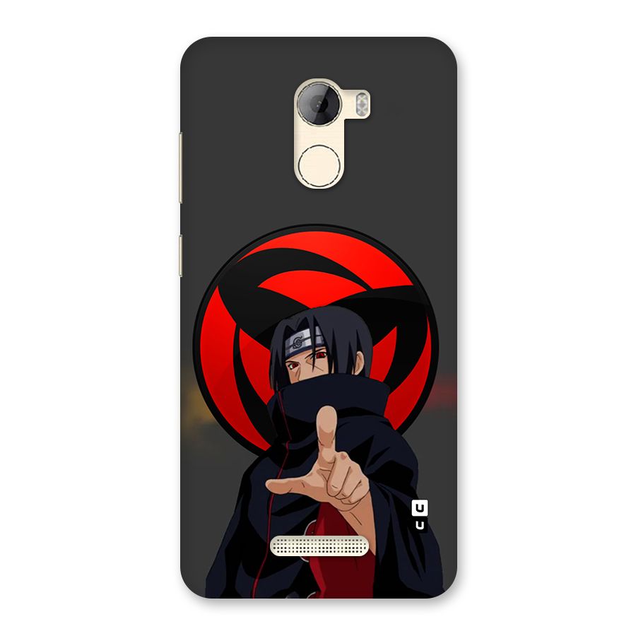 Itachi Uchiha With sharingan Back Case for Gionee A1 LIte