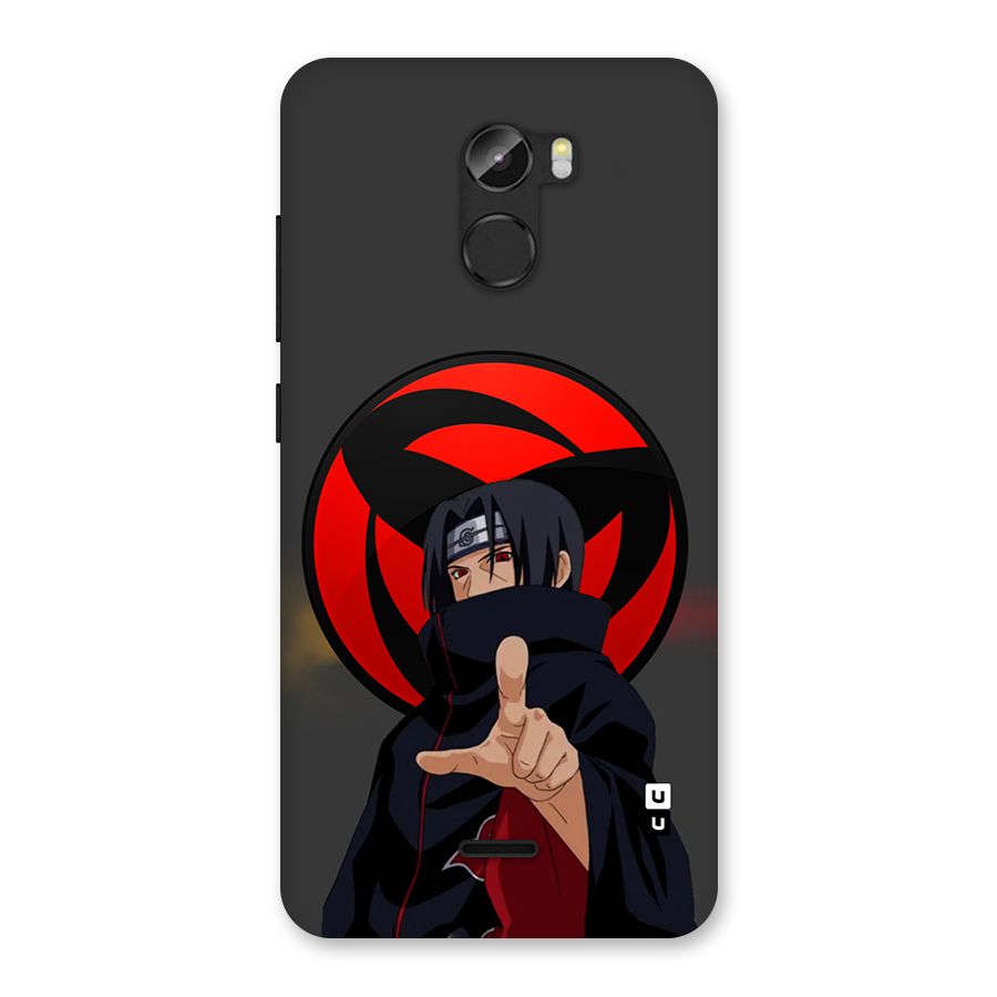 Itachi Uchiha With sharingan Back Case for Gionee X1