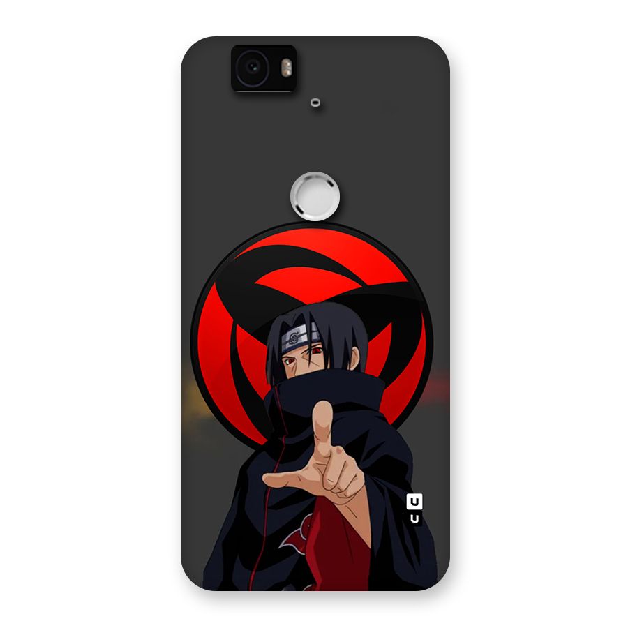 Itachi Uchiha With sharingan Back Case for Google Nexus 6P