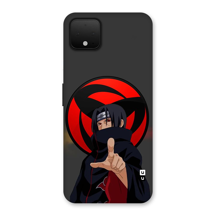 Itachi Uchiha With sharingan Back Case for Google Pixel 4 XL