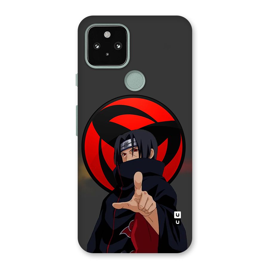 Itachi Uchiha With sharingan Back Case for Google Pixel 5
