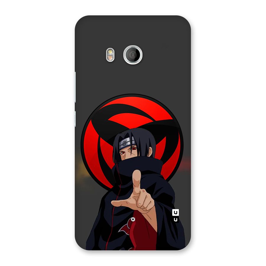 Itachi Uchiha With sharingan Back Case for HTC U11