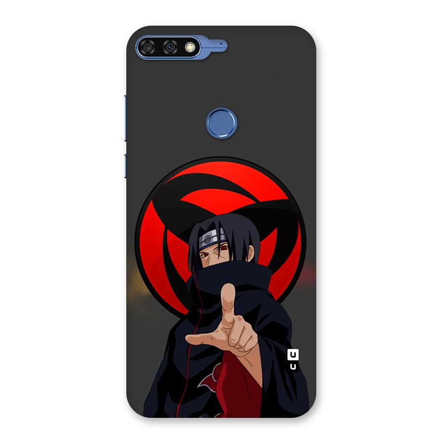 Itachi Uchiha With sharingan Back Case for Honor 7C