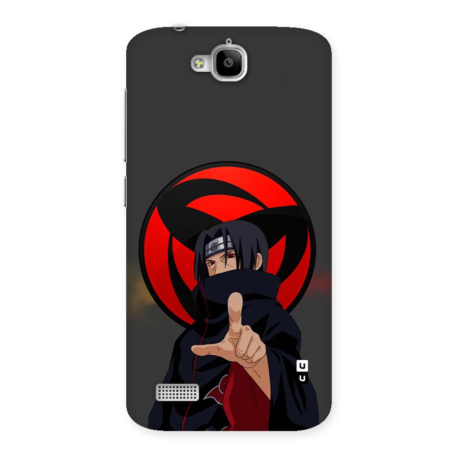 Itachi Uchiha With sharingan Back Case for Honor Holly