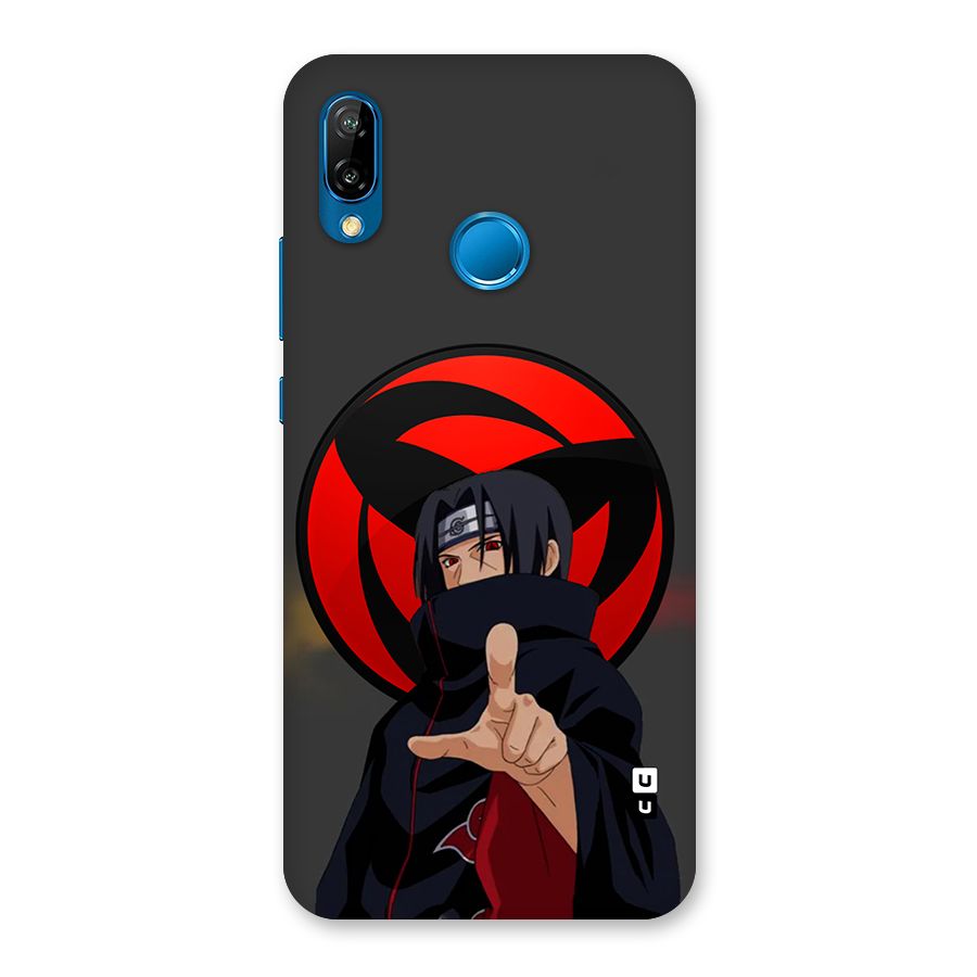 Itachi Uchiha With sharingan Back Case for Huawei P20 Lite
