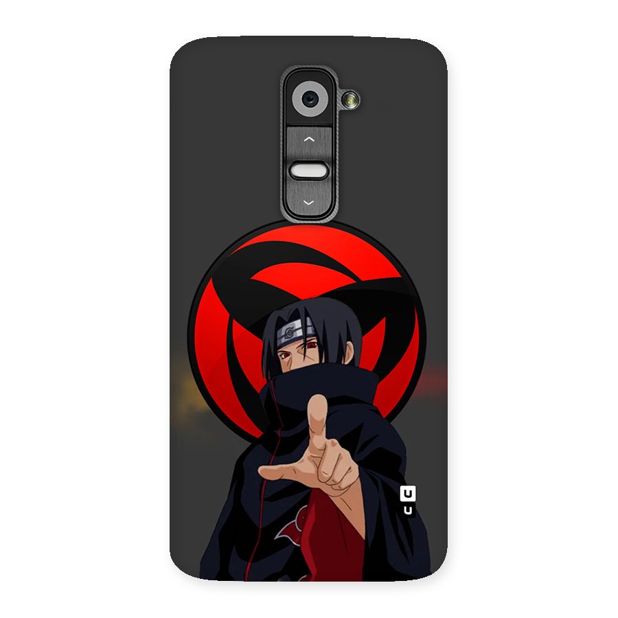 Itachi Uchiha With sharingan Back Case for LG G2