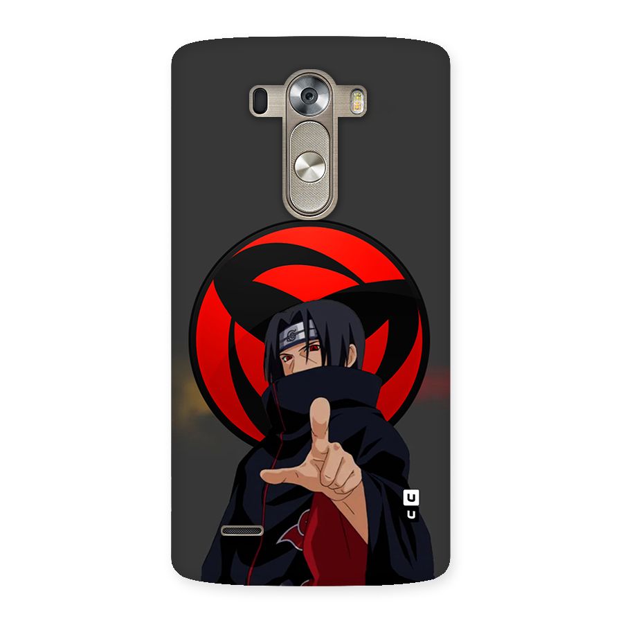 Itachi Uchiha With sharingan Back Case for LG G3