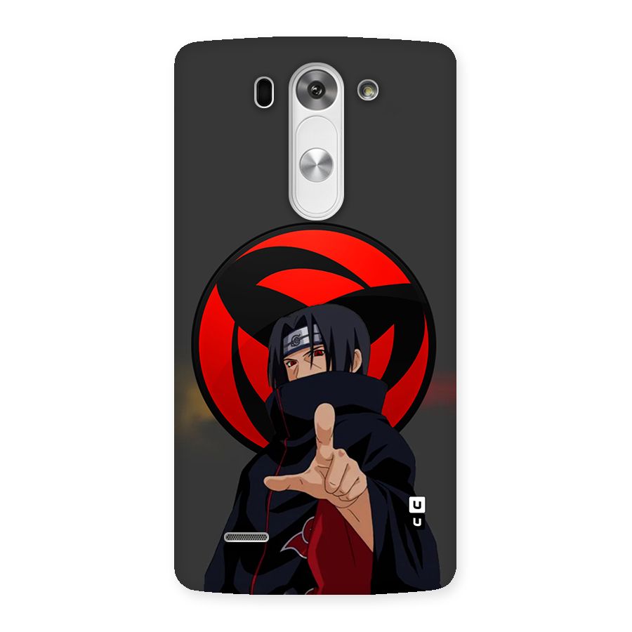 Itachi Uchiha With sharingan Back Case for LG G3 Mini