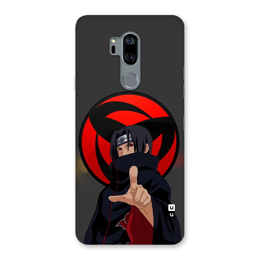 Itachi Uchiha With sharingan Back Case for LG G7