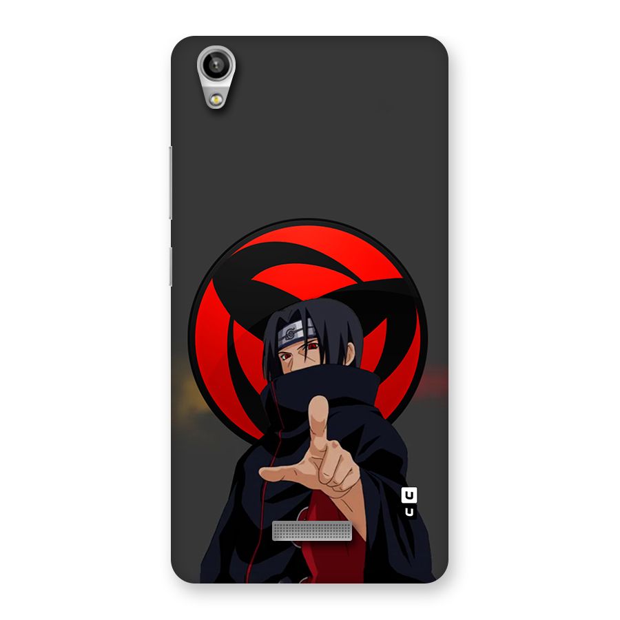 Itachi Uchiha With sharingan Back Case for Lava Pixel V1
