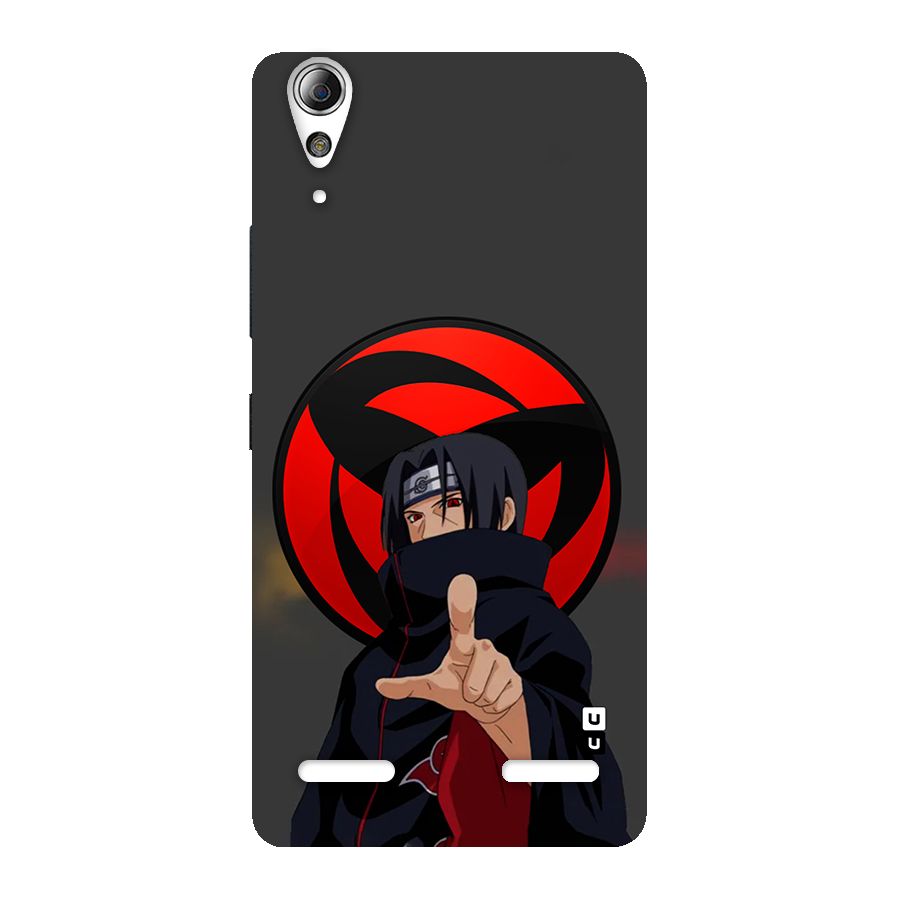 Itachi Uchiha With sharingan Back Case for Lenovo A6000