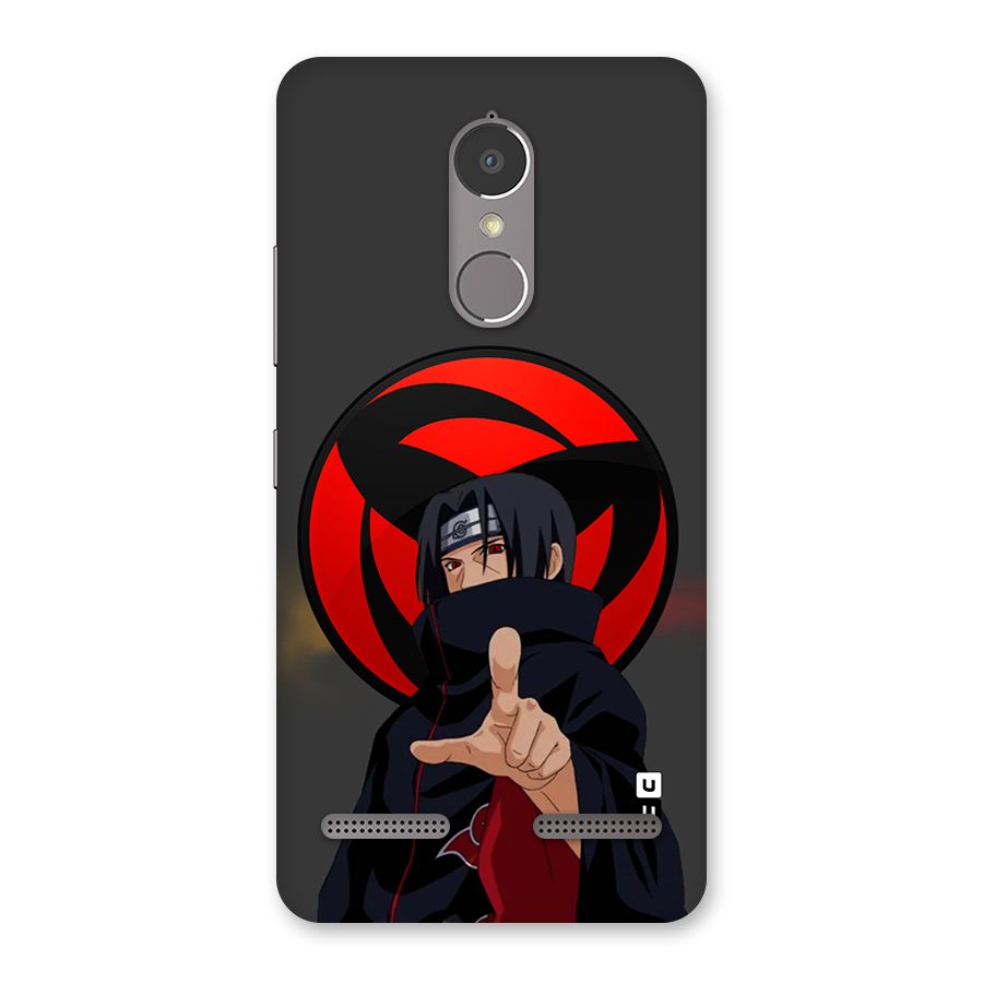 Itachi Uchiha With sharingan Back Case for Lenovo K6