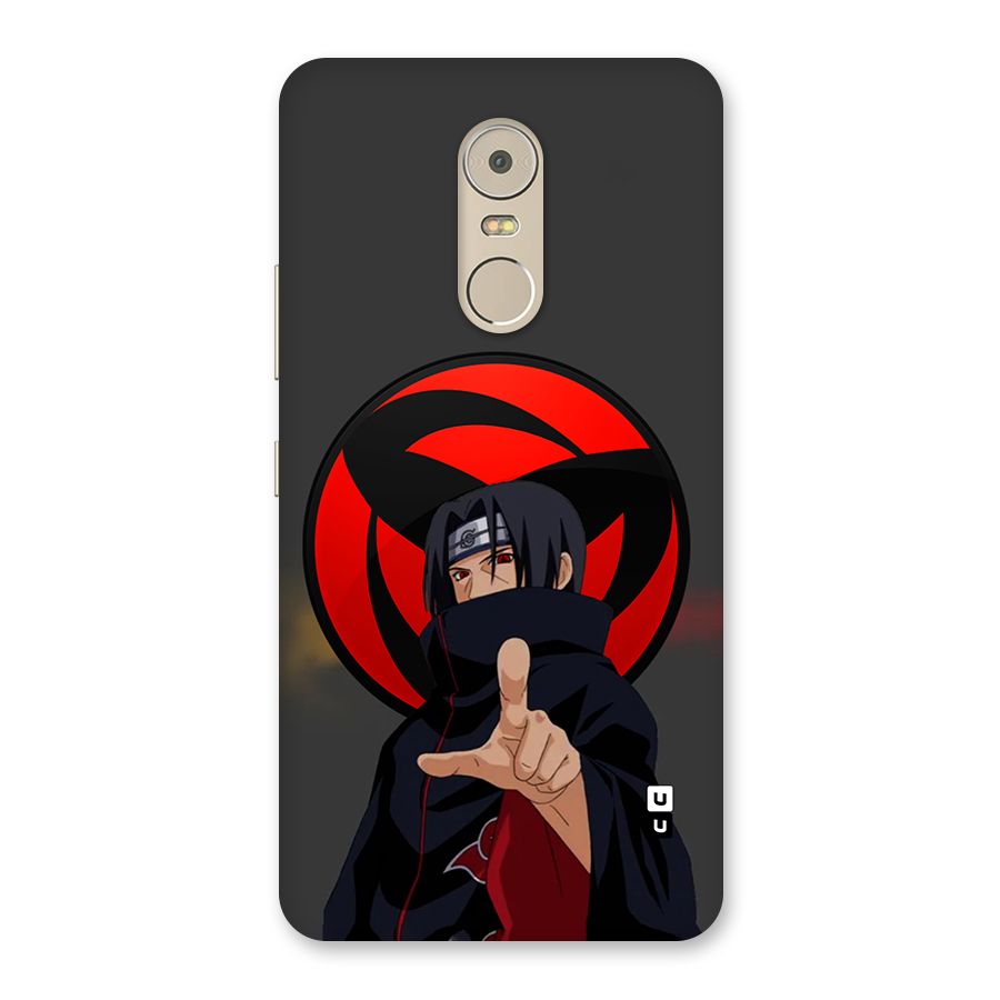 Itachi Uchiha With sharingan Back Case for Lenovo K6 Note