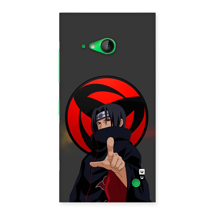 Itachi Uchiha With sharingan Back Case for Lumia 730