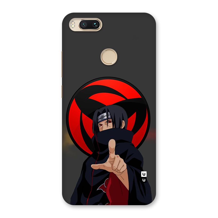 Itachi Uchiha With sharingan Back Case for Mi A1