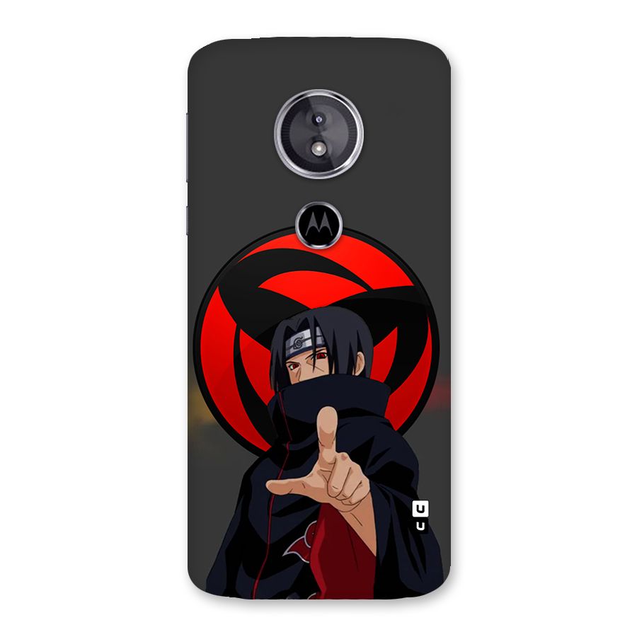 Itachi Uchiha With sharingan Back Case for Moto E5