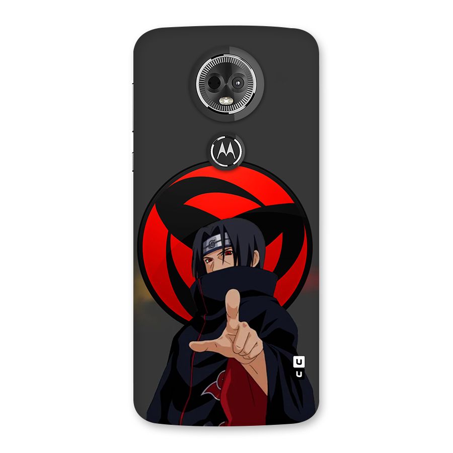 Itachi Uchiha With sharingan Back Case for Moto E5 Plus