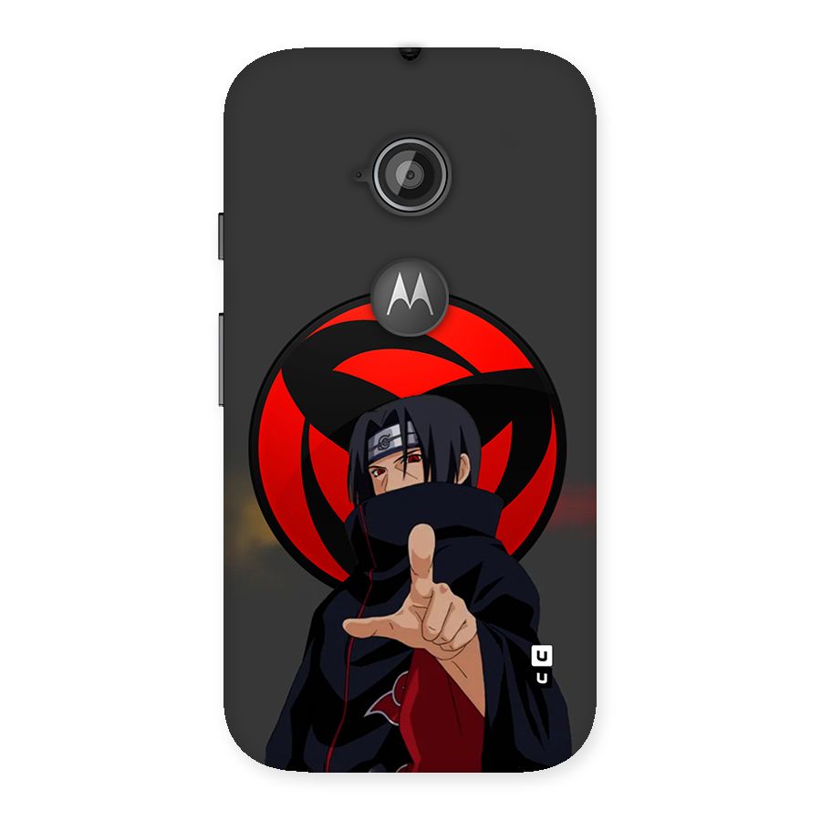 Itachi Uchiha With sharingan Back Case for Moto E 2nd Gen