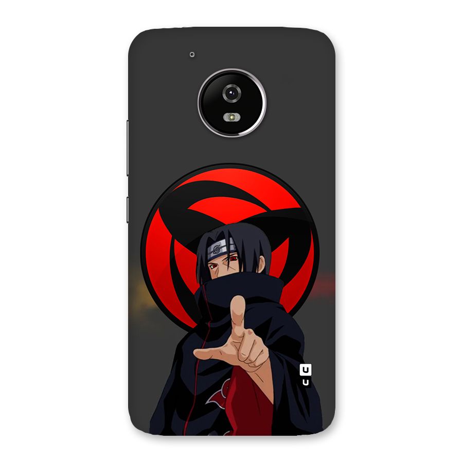 Itachi Uchiha With sharingan Back Case for Moto G5