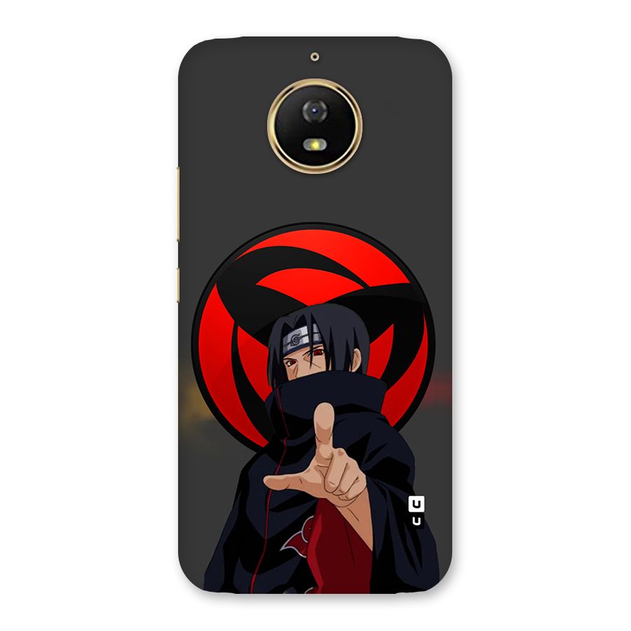 Itachi Uchiha With sharingan Back Case for Moto G5s