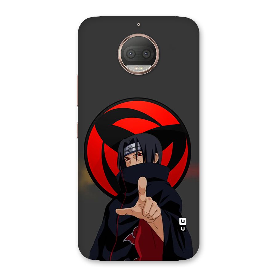 Itachi Uchiha With sharingan Back Case for Moto G5s Plus