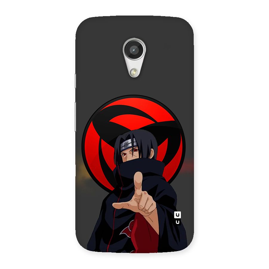 Itachi Uchiha With sharingan Back Case for Moto G 2nd Gen
