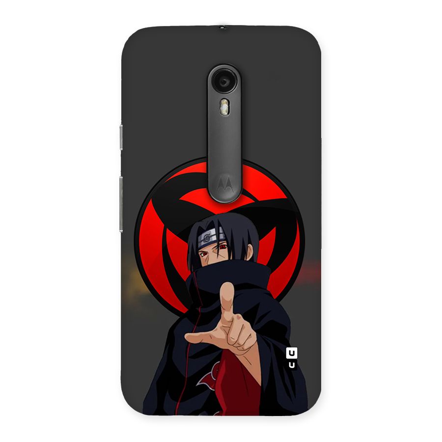 Itachi Uchiha With sharingan Back Case for Moto G Turbo