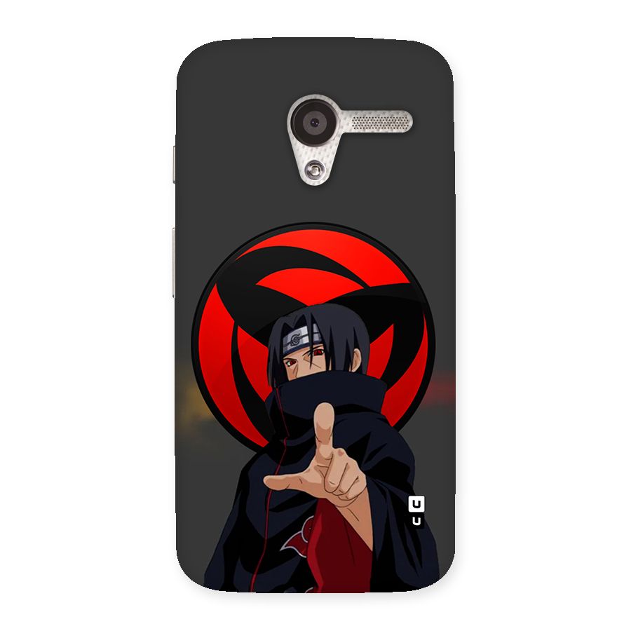Itachi Uchiha With sharingan Back Case for Moto X